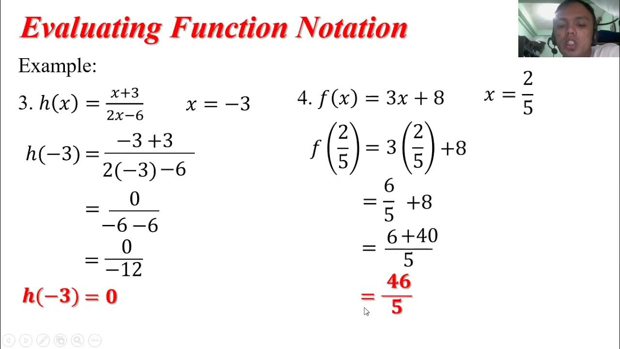 9 1 Function Notation Math 10 - YouTube