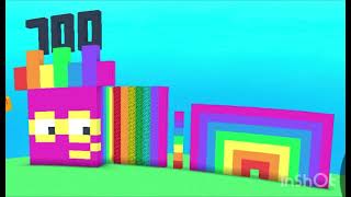 Numberblocks 700 70 7 Arcoíris 🌈