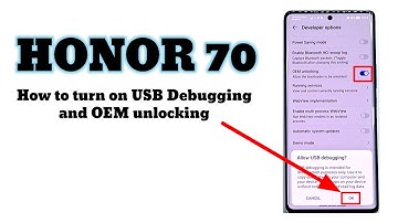 How to enable OEM unlock and USB debugging on HONOR 70