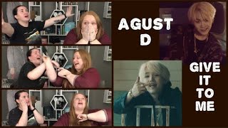 Agust D - Agust D & Give It To Me MVs & Lyric Videos | REACTION