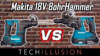 🔥MAKITA 18V AKKU BOHRHAMMER Extremtest Vergleich😱 - DHR171 VS DHR243 - Vergleichtest