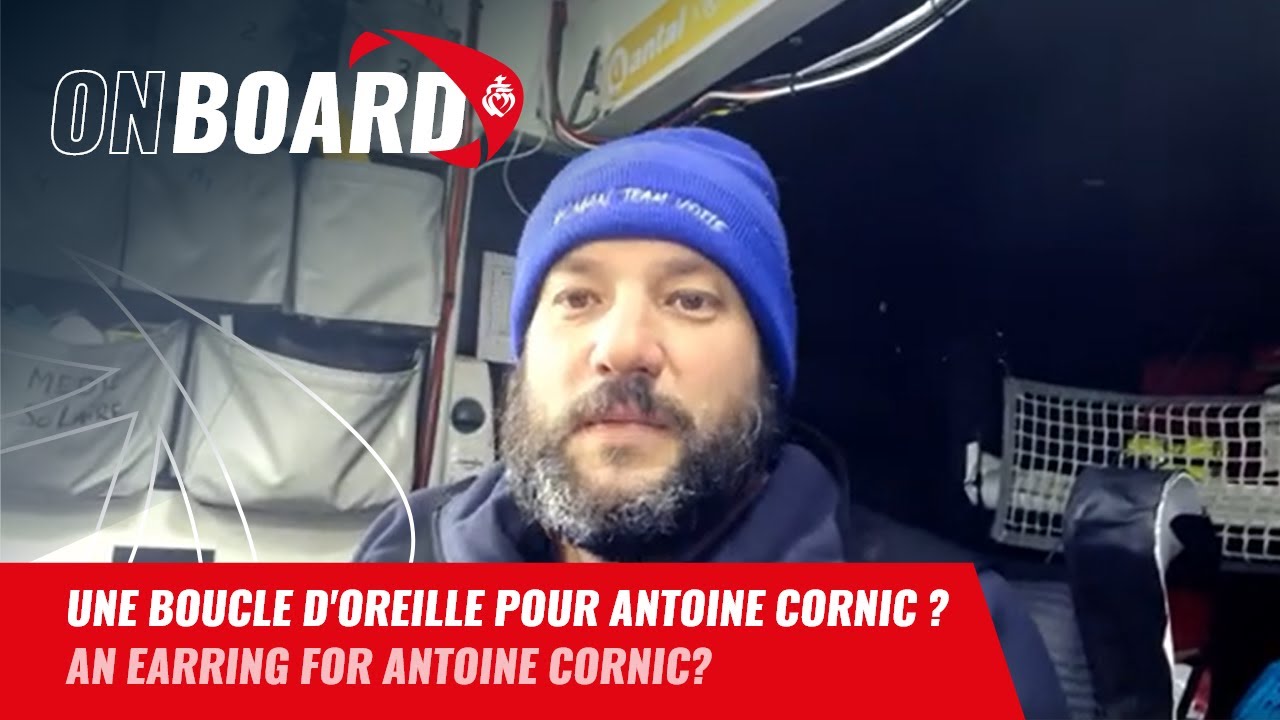 ⁣Une boucle d'oreille pour Antoine Cornic ? | Vendée Globe 2024