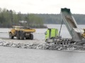 Återfyllning av invallning Furuholmsviken