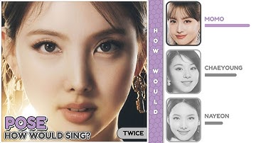 TWICE (HELLO UNIT) - POSE | How Would Sing (Collab With @sana_boo )