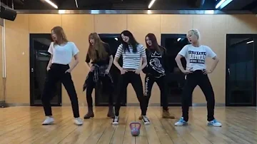 EXID 'Ah Yeah' mirrored Dance Practice