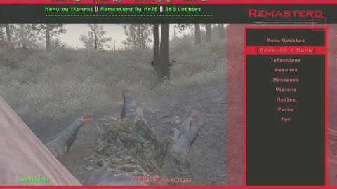 MW2 Mod Menu Lobby 2018 XB1