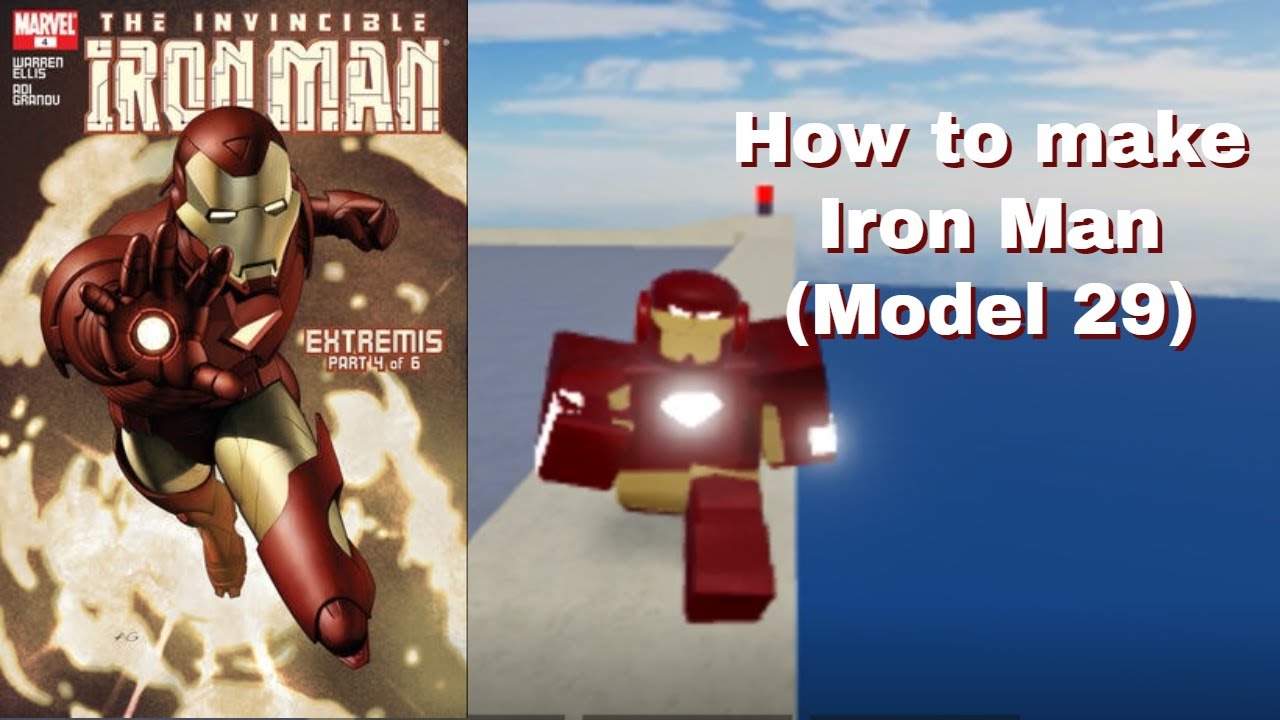 How to make Iron Man in Roblox 