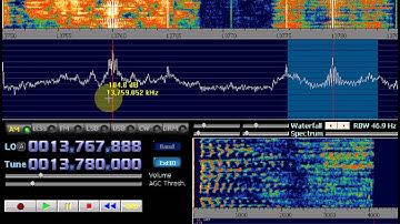 SDR-4 receiver prototype on the 21m broadcast band
