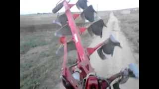 John Deere 6210R Ploughing Agrolux 5Rows Greece