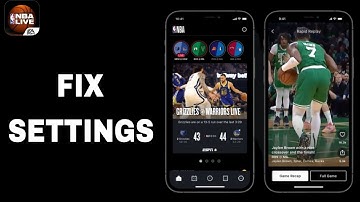 How To Fix And Solve Settings On NBA Live App | Final Solution