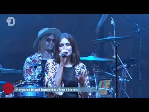 Margaret Island koncert a város főterén