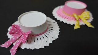 身近な材料で【紙コップの工作】高齢者向け