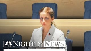 Show Pictures Of Power Players With Men Photoshopped Out Nbc Nightly News