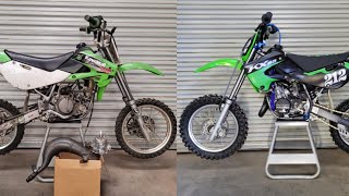 Kx65 pit bike full build start to finish