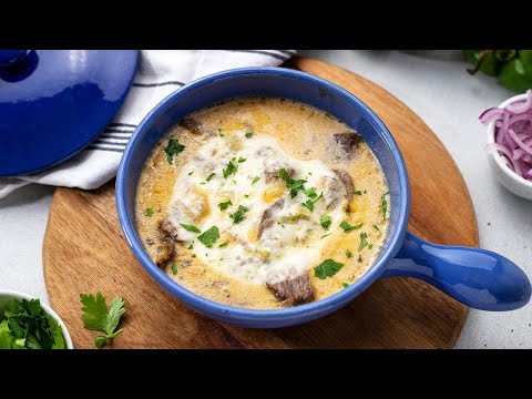 Easy Keto Cheesesteak Soup Hearty  Rich Recipe