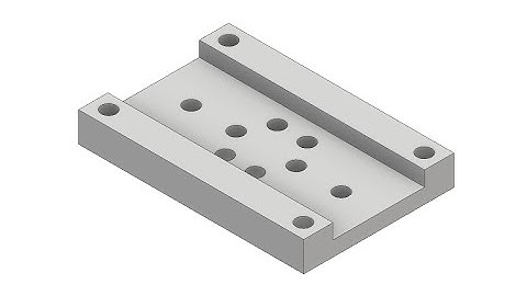 HỌC INVENTOR 2018 CƠ BẢN BÀI TẬP 1