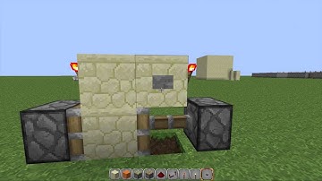 Minecraft | How To Make A T-Flip Flop With 2 Buttons |w/5Grams [Commentary]