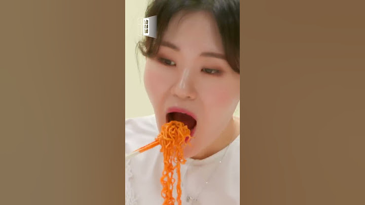 불닭볶음면 더 맛있게 먹는 법 (진세의 레시피)