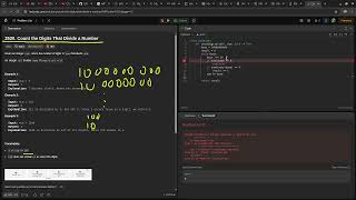 Leetcode easy problem 2520. Count the Digits That Divide a Number | devops python practice
