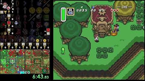 A Link to the Past randomizer: Crosskeys pickup race