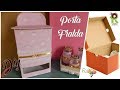 DIY Porta Fraldas de Caixa de Sapato | Papelão #Reciclarte