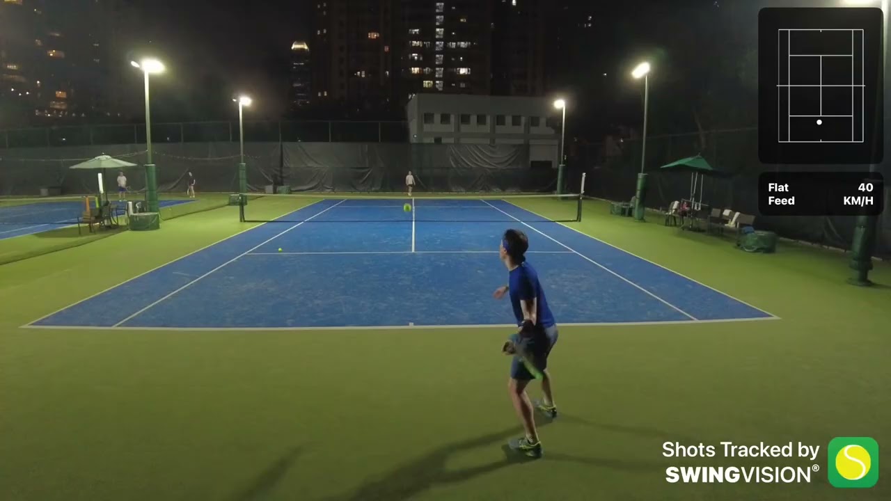 Tennis rally - Lucas & Nick (25 June 2025)