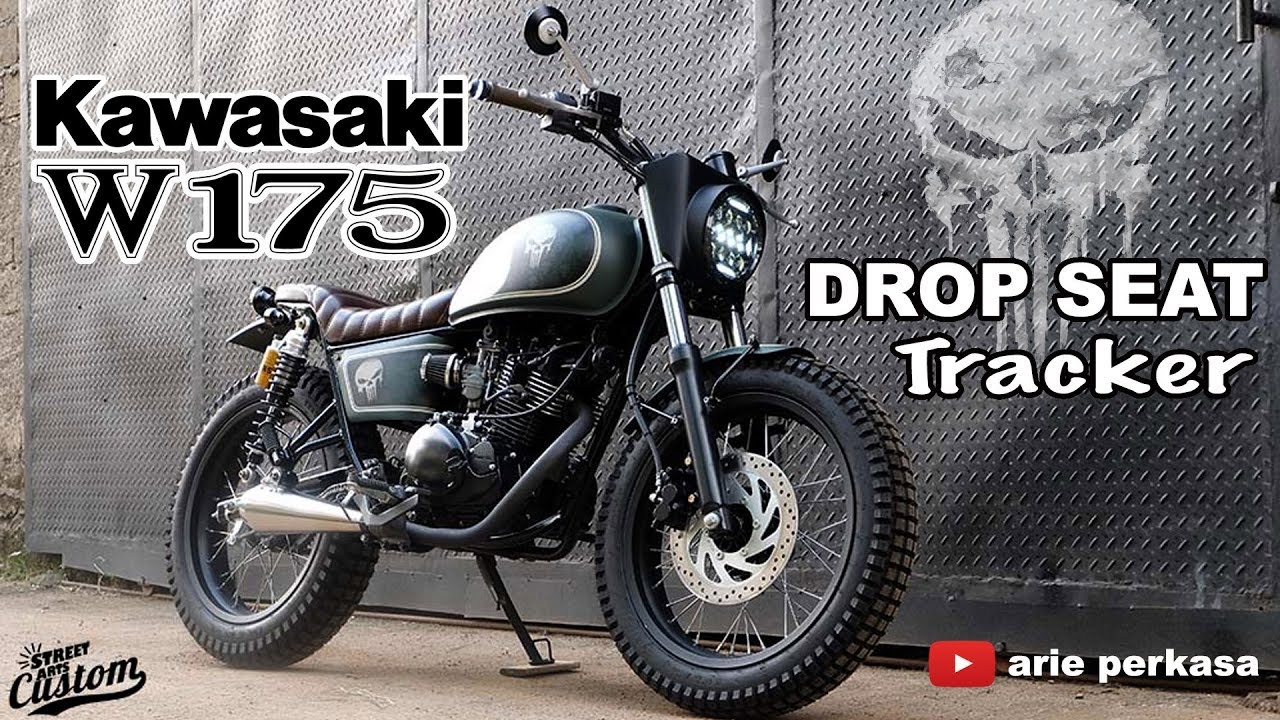 Modifikasi Kawasaki W175 Dropseat Youtube