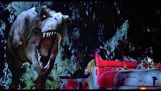 Погоня от Тираннозавра \ Парк Юрского периода ( Jurassic Park )