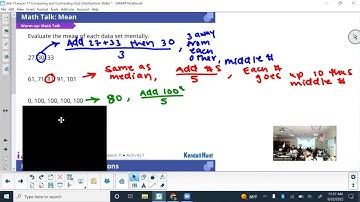 Unit 1 Lesson 11: Comparing and Contrasting Data Distributions