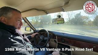 1988 Aston Martin V8 Vantage XPack Road Test
