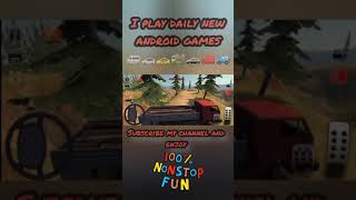 Truck simulator game | Truck Driver crazy road #shorts screenshot 5