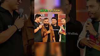 JEE Ka Full Form 🤣 #physicwallah #neet #pw_motivation #alakh_sir_motivation #vipin #jee