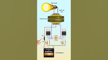 Simple 12V DC to 220V AC converter | 12v to 220v inverter circuit