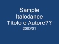 Italodance sconosciutaunknown italodance