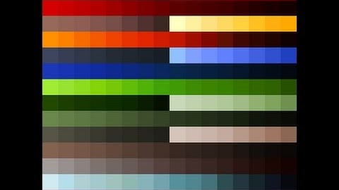 Project Unreal Fighter 2D - Color System MK4 - True Palette Grid