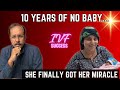 Every Month a Negative Test  Until One Day It Was Positive|#successstories  #infertility #fertility