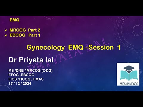 Gynecology emq 1