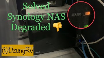 Solved Synology NAS Volume 1 has degraded and not initialize Disk | DS916+