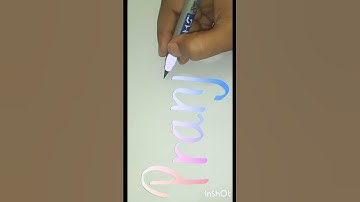 COMMENT YOUR NAME #magical calligraphy #art #shorts