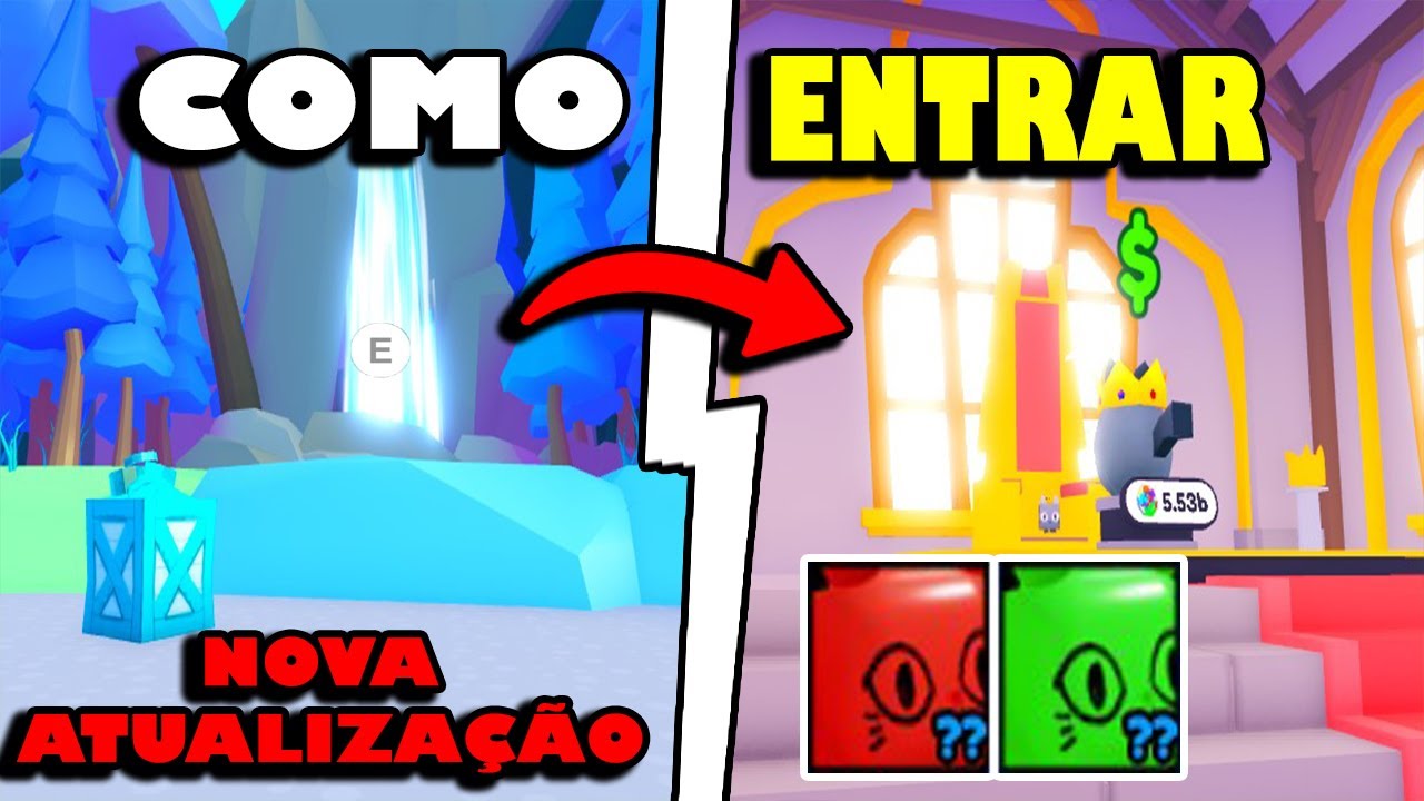 😲 COMO ENTRAR EM TODAS AS SALAS SECRETAS DO PET SIMULATOR X - #roblox  atualização 