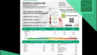 Cómo descargar el recibo de luz en PDF