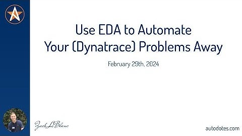 Automate Your (Dynatrace) Problems Away
