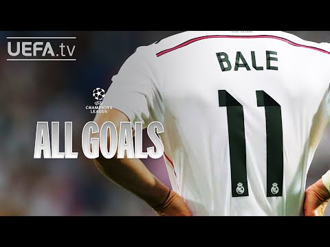 All #UCL Goals: GARETH BALE