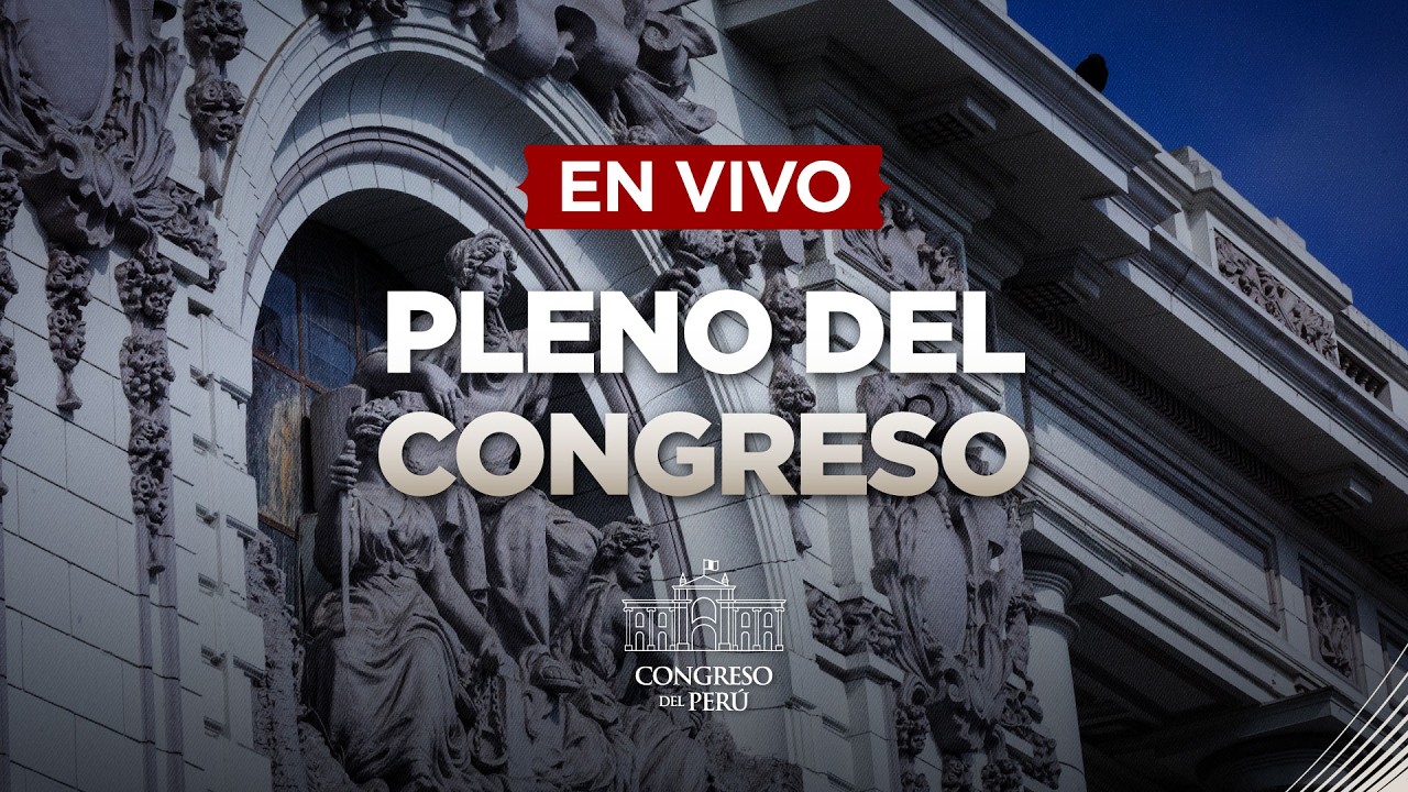 🔴EN VIVO: Sesión del Pleno del Congreso de la República | 03/09/2026
