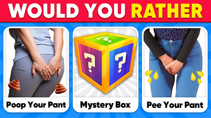Would You Rather...? MYSTERY Box Edition! 🤮🤢🎁 HARDEST Choices Ever!