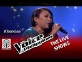 The Live Shows &quot;Because You Loved Me&quot; by Leah Patricio (Season 2)