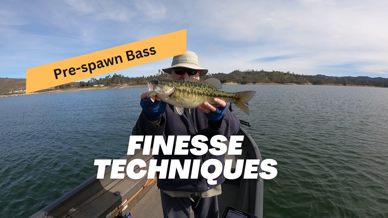 Two finesse techniques for Winter Pre-spawn Bass Fishing