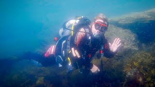 One of the BEST SHORE DIVES in ENGLAND - Portmellon, Mevagissey, Cornwall. by Ayaan Chitty 209 views 7 months ago 3 minutes, 9 seconds