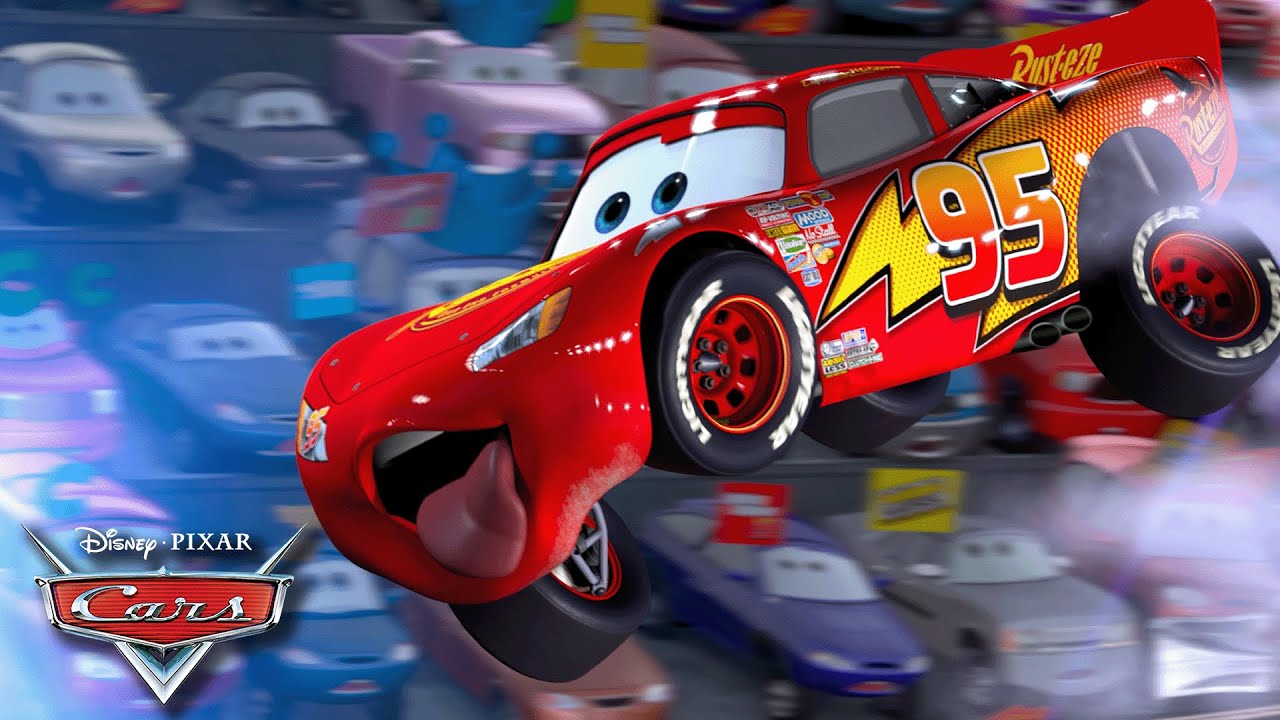 Lighting McQueen's First Race! 🏎️🏁 | Pixar Cars | @DisneyJr - YouTube