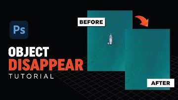 How to Make Objects Disappear in Photoshop